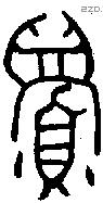 眉字金文源流
