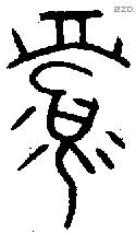 眉字金文源流