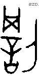 罚字金文源流