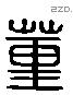 董字六书源流