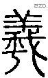 羲字说文字源