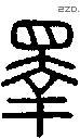 睾字说文字源