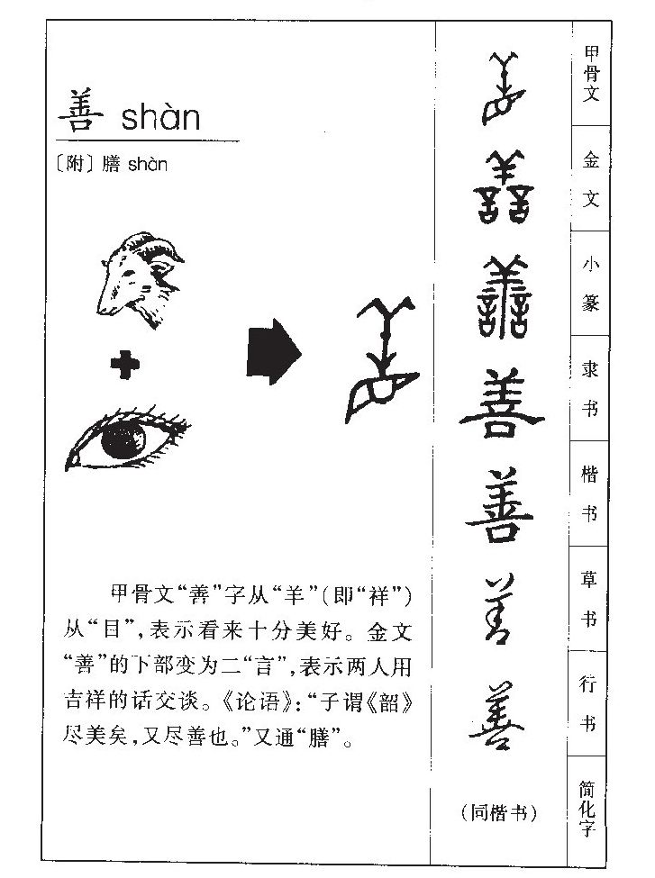 善字字源字典