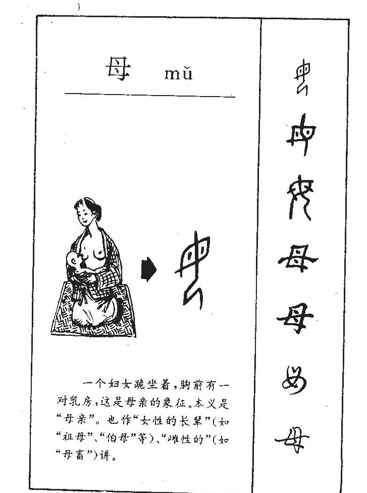 母字字源字典
