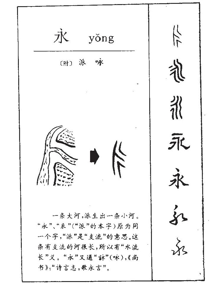 永字字源字典