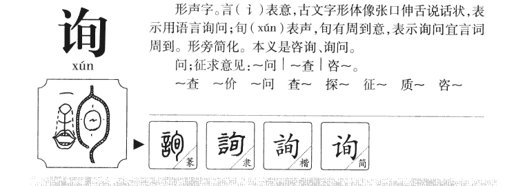 询字字源字典
